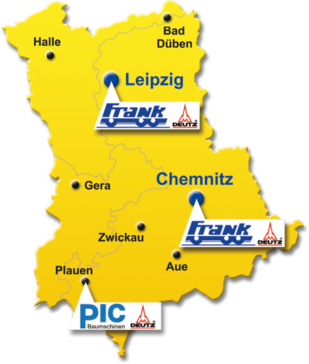 Locations Service partner Deutz